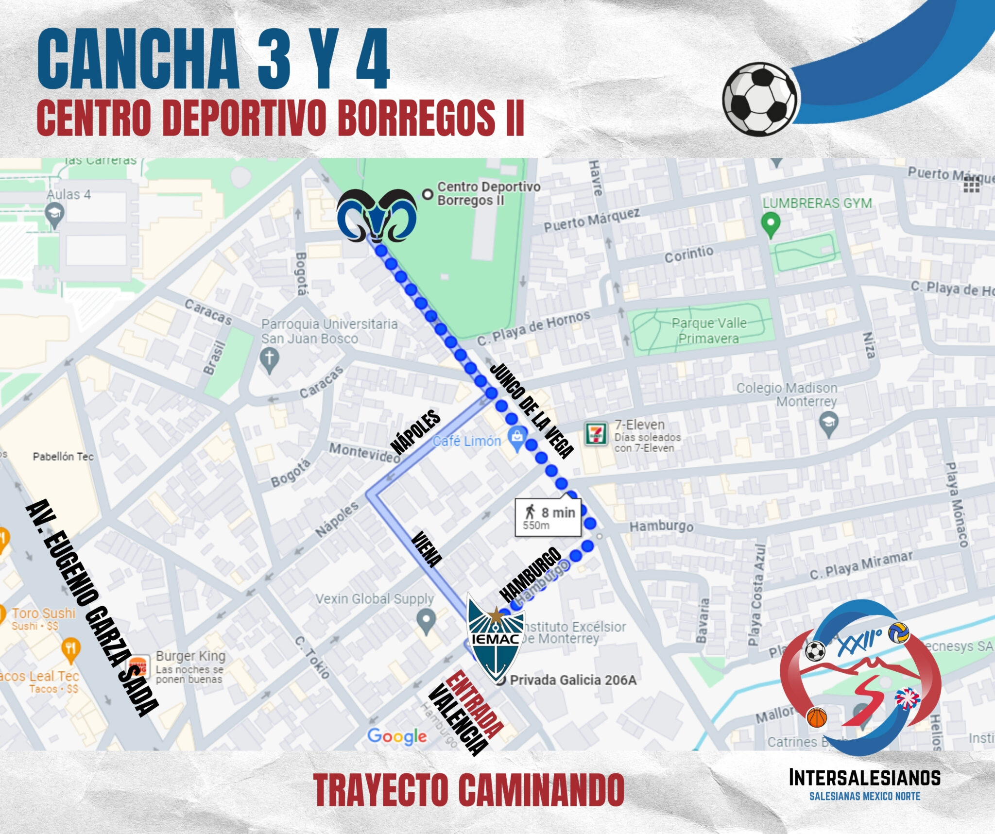 CANCHAS 3 Y 4