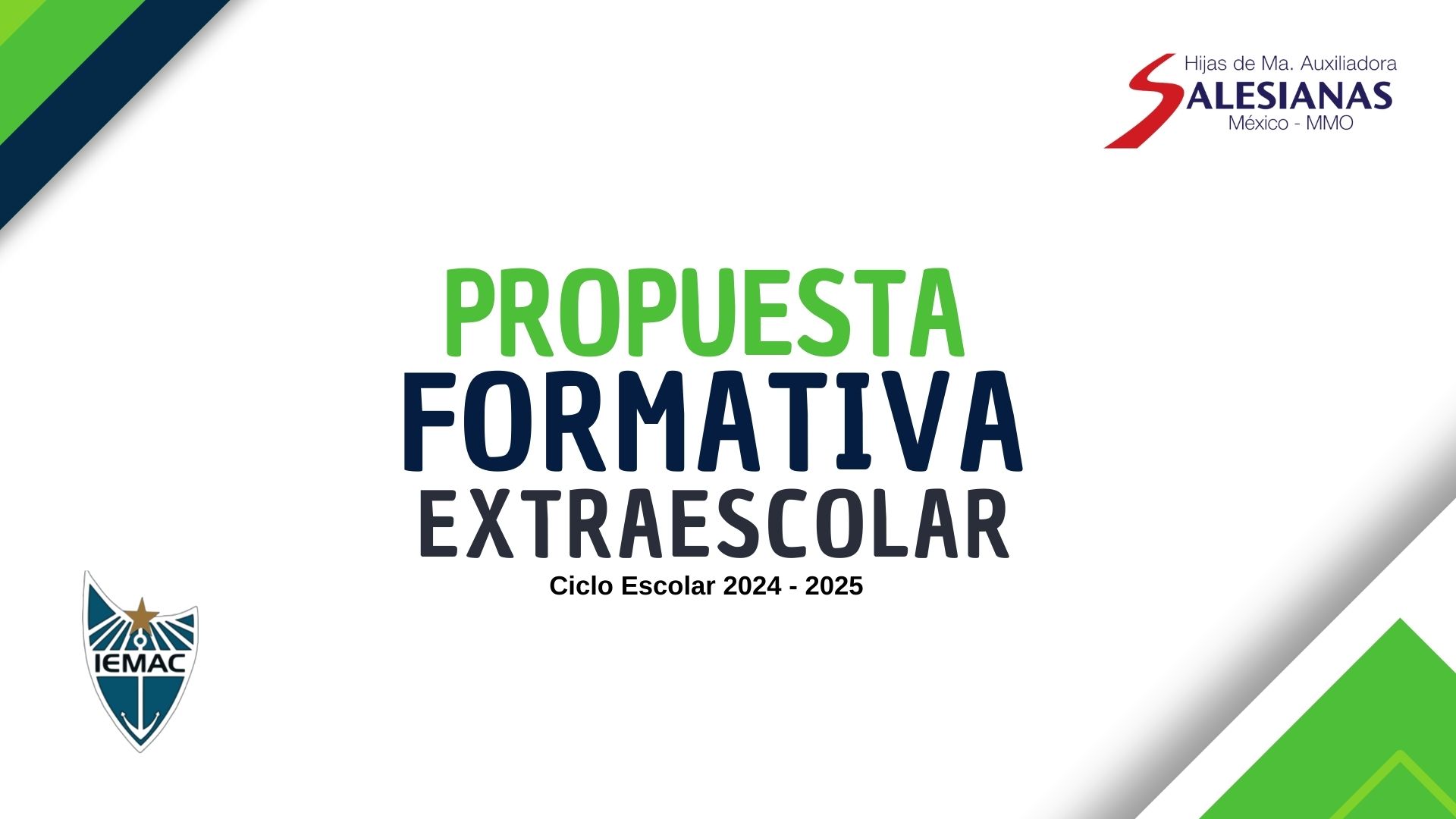 Información sobre Extraescolares